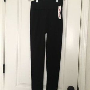 DOCELE Women's Juniors Leggings Tights Size One Size Grey Polyester Spandex